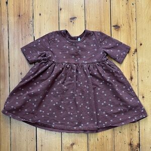 Rylee + Cru Chocolate Floral Kids Dress